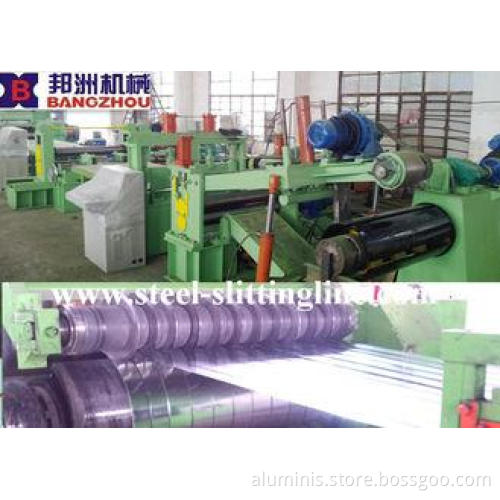 Semi-automatic Simple Steel Slitting Line For Pipe Material